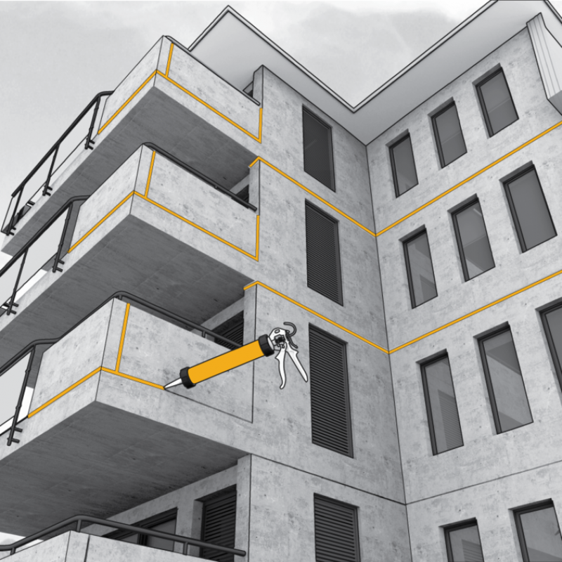 SikaHyflex® 250 Facade photo 2